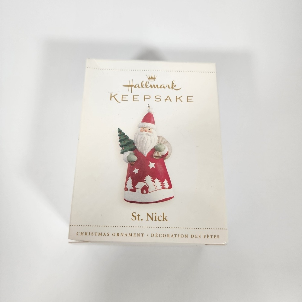 Hallmark Keepsake Ornament 2006 St. Nick Christmas Original Box‎